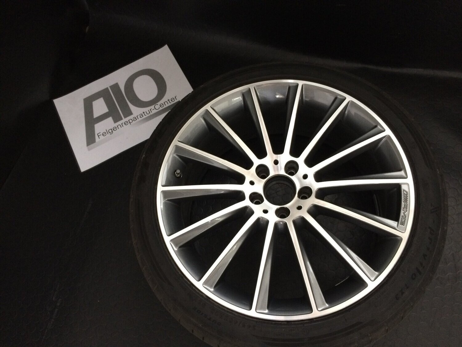 LF1-D Original Mercedes Benz Felge A2224010500 – AMG Vielspeichen-Rad Grau HGG HA– S-Klasse Coupe 217 + Limousine W222