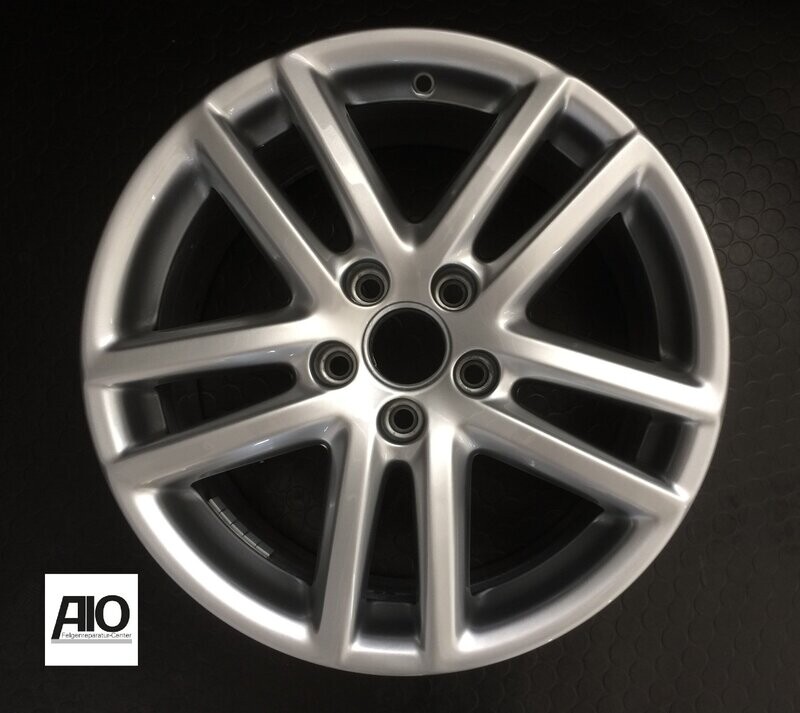 LF1-D Original VW Felge 3C0071497R – Siena 5 Doppelspeichen Design Silber – EOS Typ 1F, Passat B6+B7