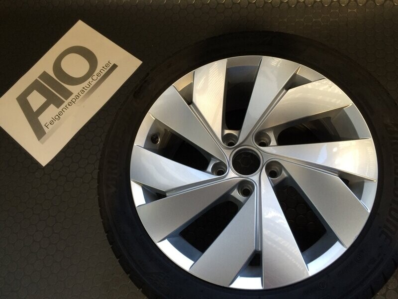 LF1 Original VW Felge 5H0601025C – Belmont Dynamik Design Silber hell – Golf 7 + Golf 8
