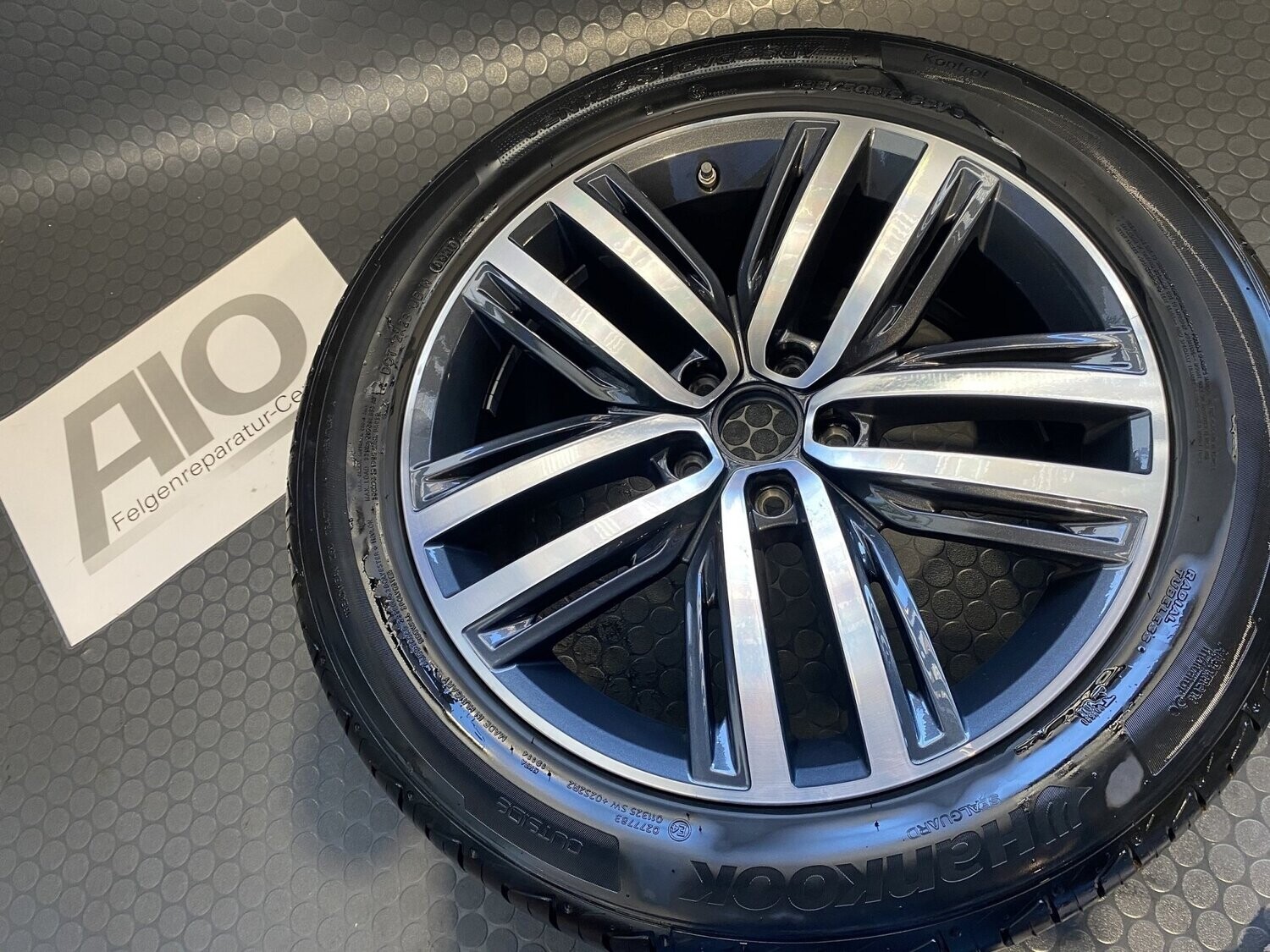 LF1 Original VW Felge 5NA073149 Auckland Design Grau HGG – Tiguan 5N 2007 - 2016