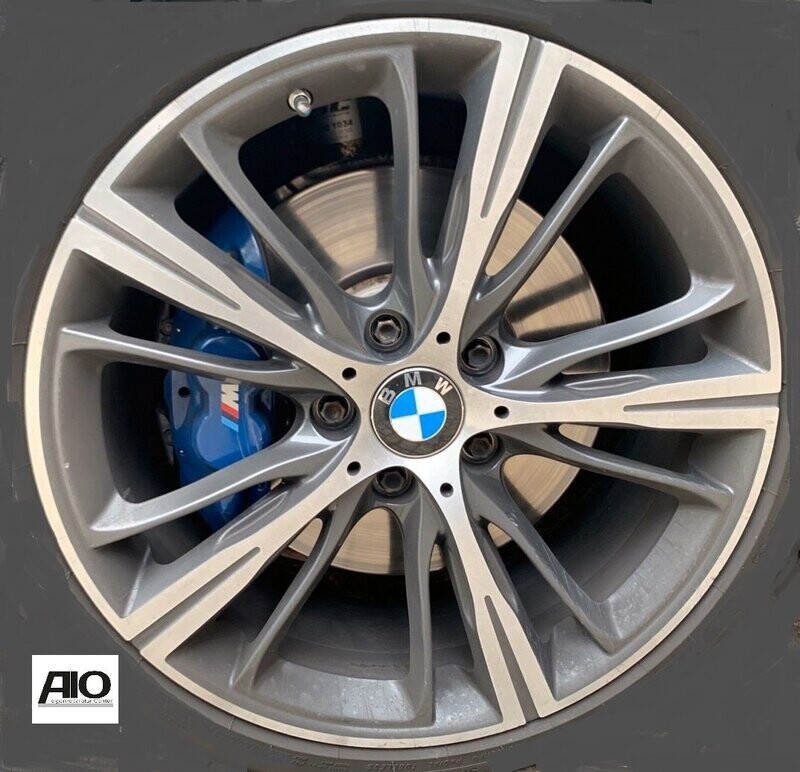 LF1 Original BMW Felge 2287900 - Sternspeiche 660 Grau HGG Komplett Rad Satz VA - 3er Typ F30 / F31 / F34