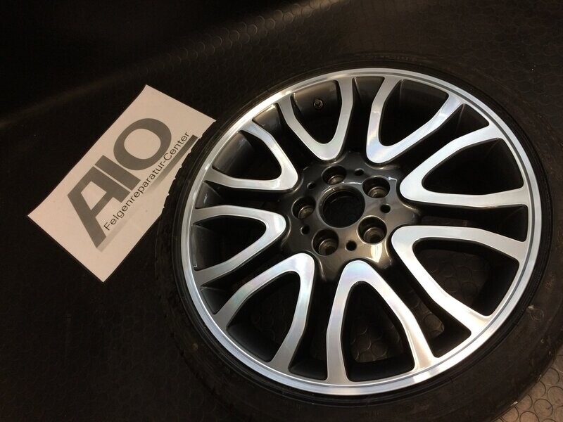 LF1-D Original Mini Felge 6855113 – Vanity Spoke 504 Grau HGG – F55, F56, F57