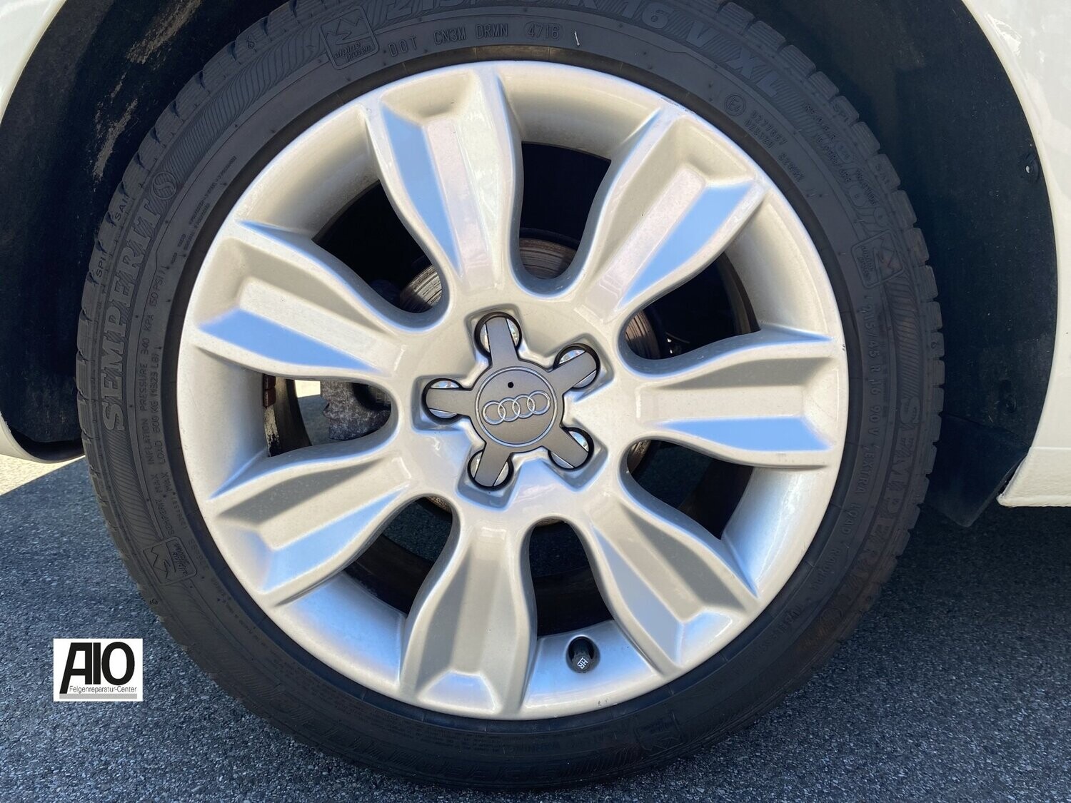 LF1 Original Audi Felge 8X0601025A - 7 Speichen Design Silber - A1 Typ 8X LF1 Original Audi Felge 8X0601025A - 7 Speichen Design Silber - A1 Typ 8X