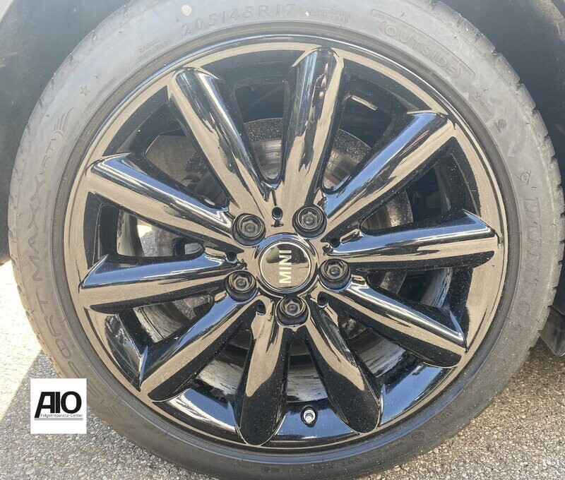 LF1 Original Mini Felge 36116855109 - Cosmos Spoke 499 Schwarz – F55, F56, F57