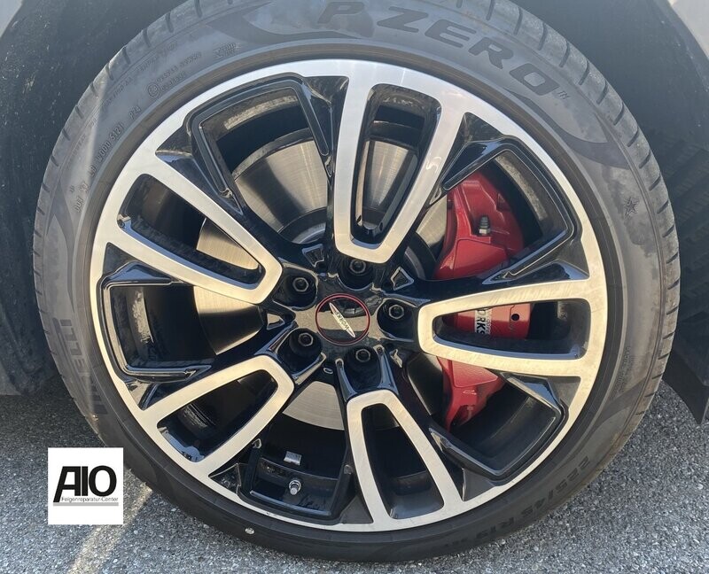 LF1 Original Mini Felge  36116898048  – JCW Circuit Spoke 901 Schwarz HGG – F55, F56, F57