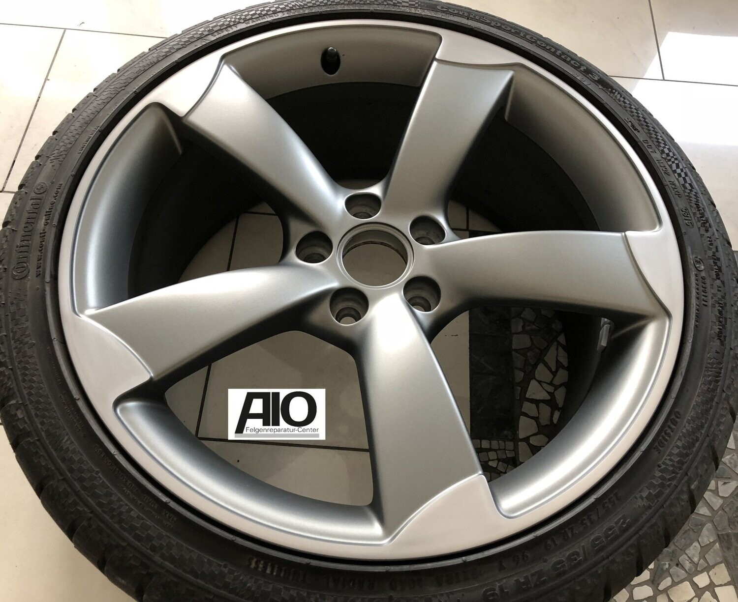 LF1 Original Audi Felge 8T0601025BE - 5 Arm Rotor Design HGG Grau
 - A5 Typ 8T / 8F Sportback Limousine Cabrio