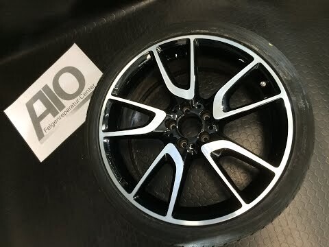 LF1-D Original Mercedes Benz Felge A2134015000 – AMG 5 Doppelspeichen Rad Schwarz HGG HA – E-Klasse E43  W213