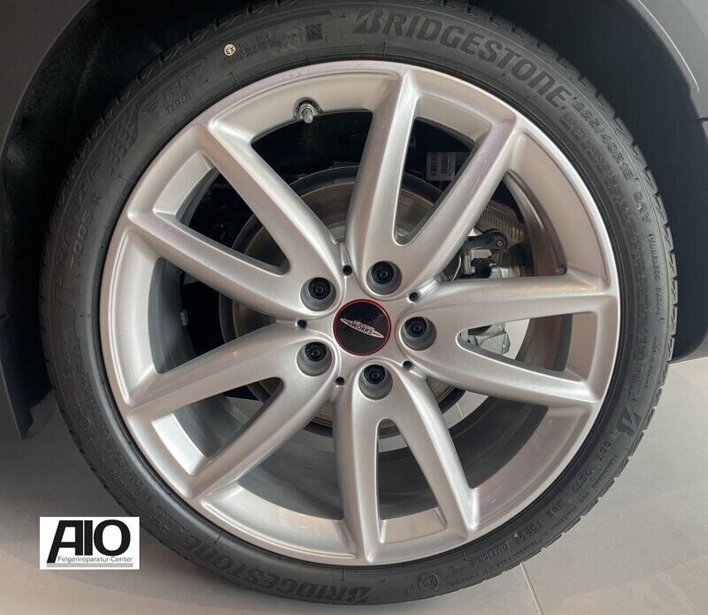 LF1-D Original Mini Felge 6856049 - 520 JCW Grip Spoke Silber – F54