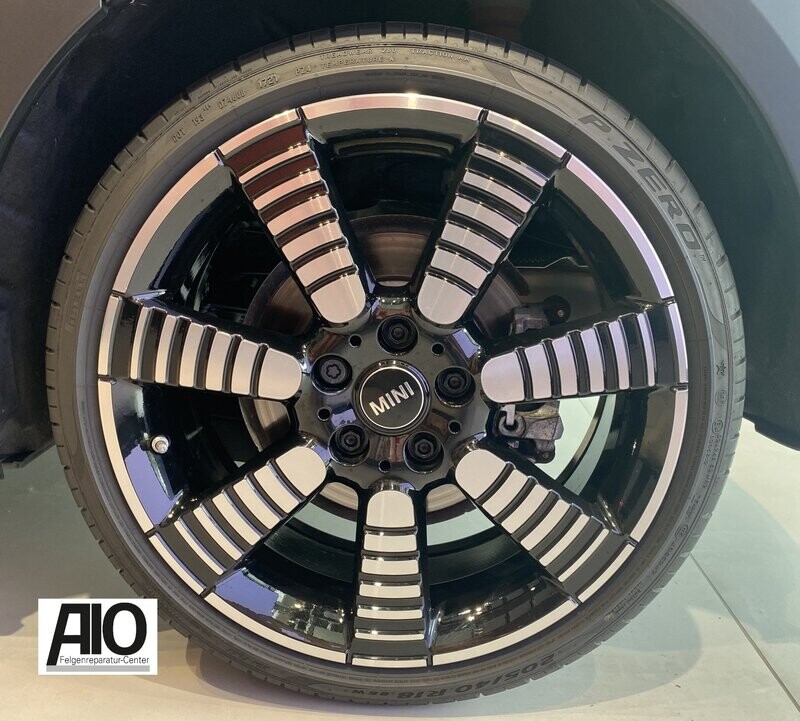 LF1 Original Mini Felge 36116897988 – Pulse Spoke 900 Grau HGG – F55, F56, F57