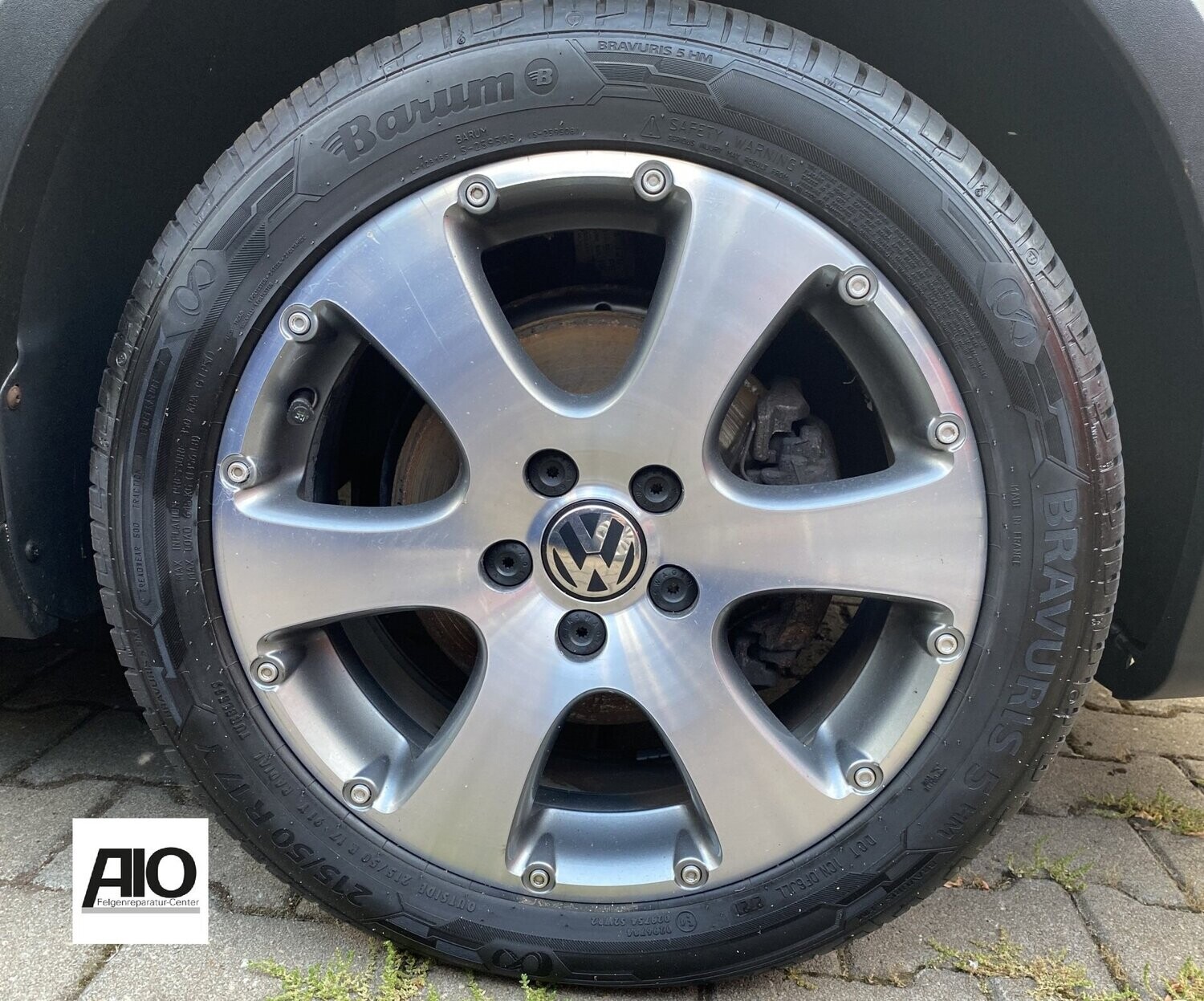 LF1 Original VW Felge 1T0601025J – Funplay 6-Speiche mit Zierschrauben Grau HGG – Touran I Typ 1T LF1 Original VW Felge 1T0601025J – Funplay 6-Speiche mit Zierschrauben Grau HGG – Touran I Typ 1T