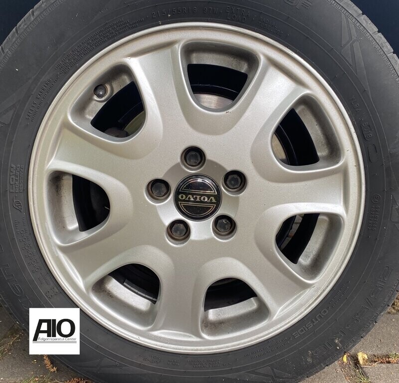 LF1 Original Volvo Felge 9173552 - METIS 7-Speichen-Design Silber - S60 / V70 / S80