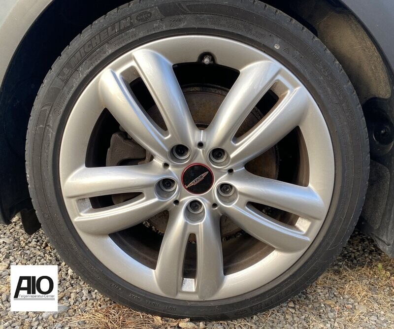 LF1-D Original Mini Felge 6855107 - 501 Track Spoke Silber – F55, F56, F57