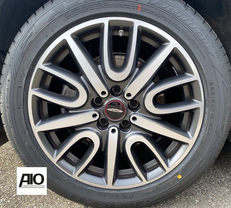 LF1 Original Mini Felge 6870873 - 529 JCW Thrill Spoke HGG Grau - Countryman F60