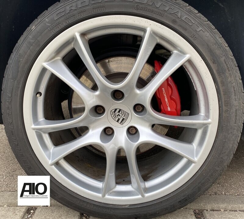 LF1 Original Porsche Felge 7L5601025T – 5-Doppelspeichen-Design Silber – Cayenne 955 957 Typ 9PA 2002-2010