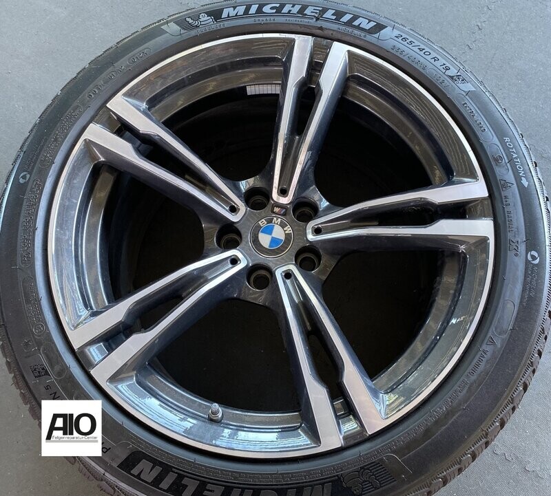 LF1 Original BMW Felge 36118043663 - 705M Doppelspeiche Grau Winter- M5 Typ F90