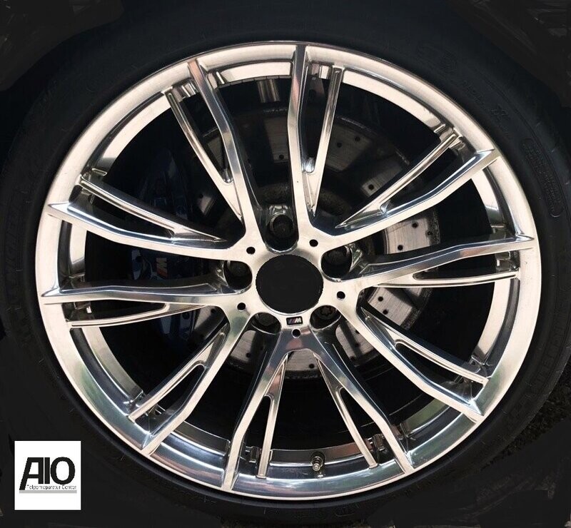LF1 Original BMW Felge 6864392
 - Doppelspeiche 624 M poliert Komplett Rad Satz VA
 - 3er Typ F30 / F31 / F34