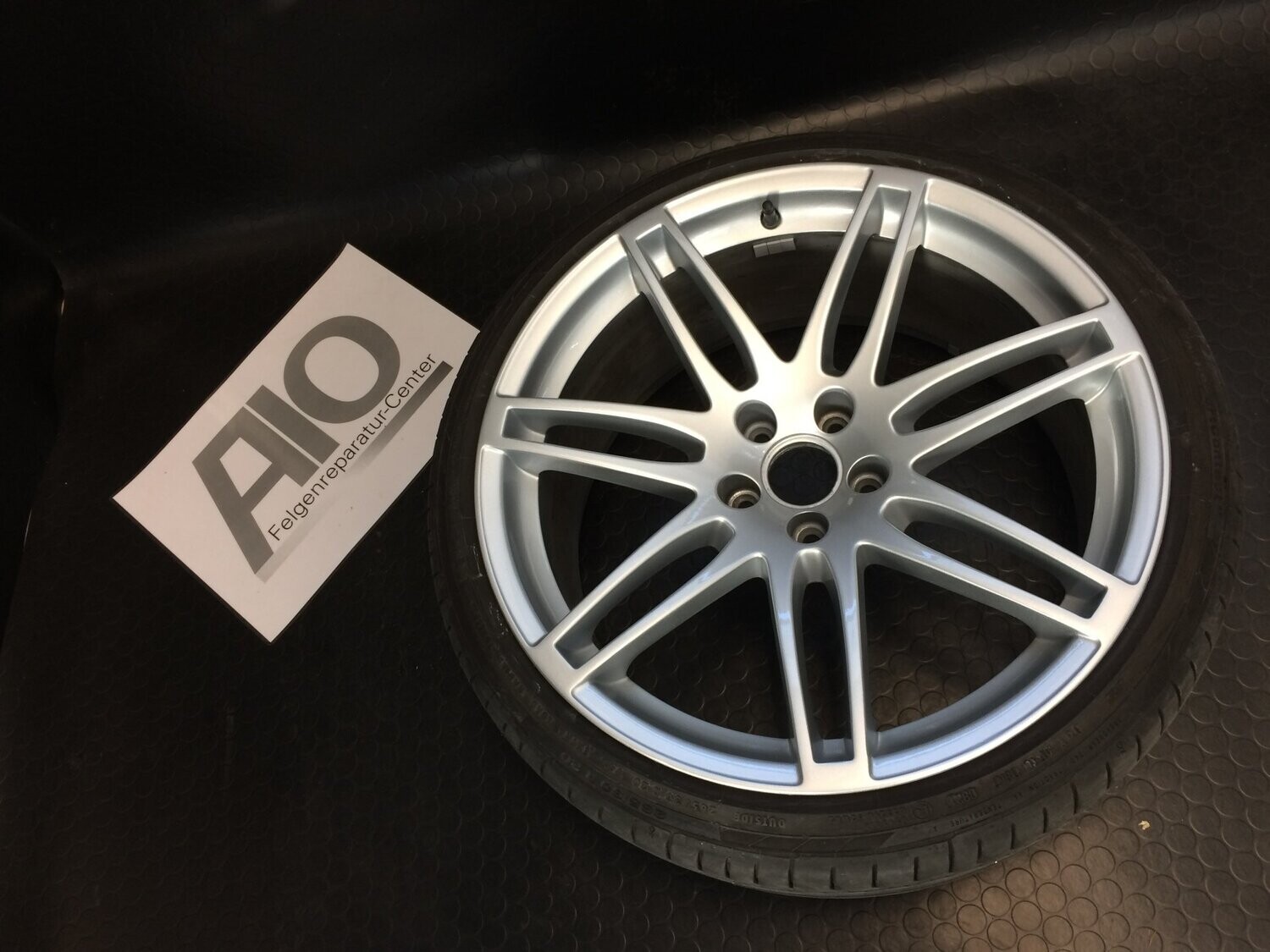 LF1 Original Audi Felge 8T0601025DE - 7-doppelspeichen S-Line Grau - A5 Typ 8T Coupe, Sportback