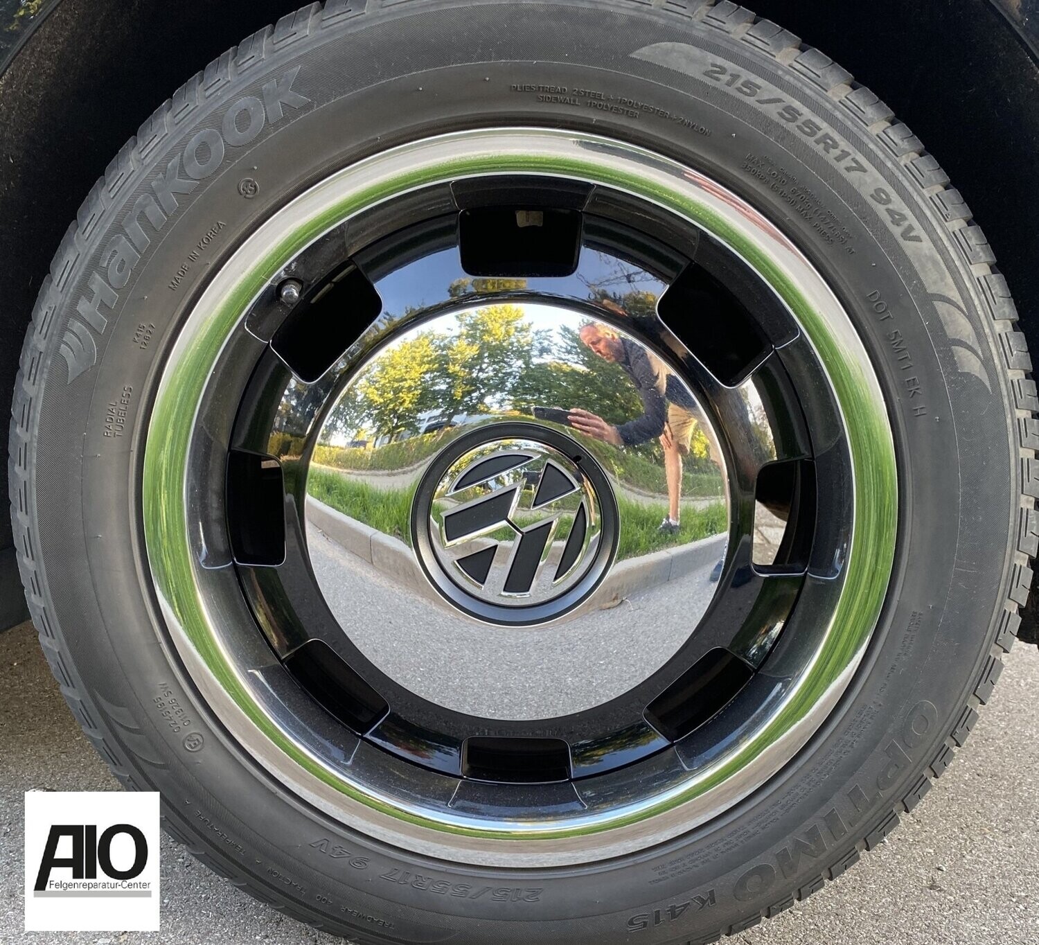 LF1-D Original VW Felge 5C0601025M  – Circle Black Design – Beetle Typ 5C