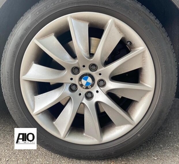 LF1 Original BMW Felge 6790174 - Styling 329 Turbinendesign Silber VA - 5er Typ F10 F11 / 6er F12 F13