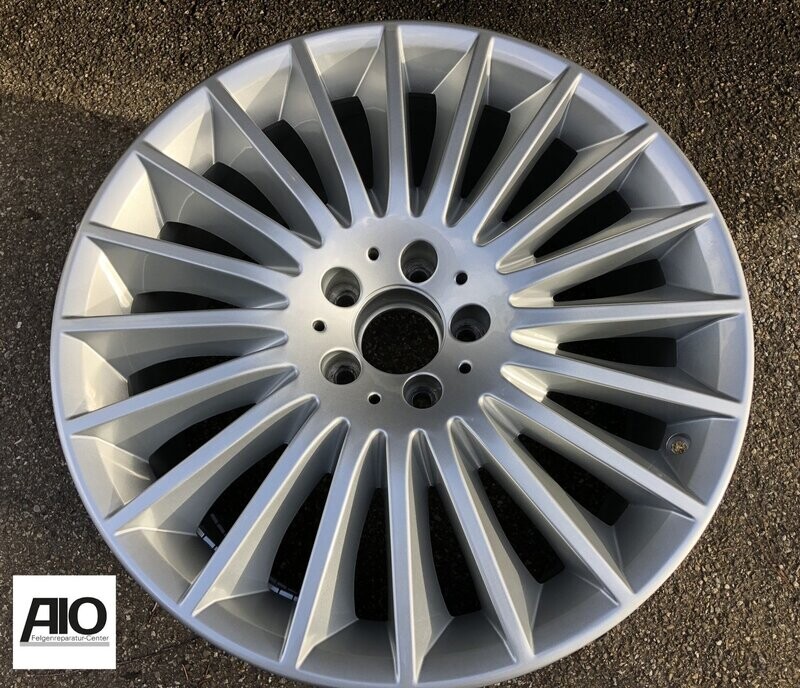 LF1 Original Mercedes Alufelge A2224011602 – Vielspeiche Silber HA  –  S-Klasse W222 / C217