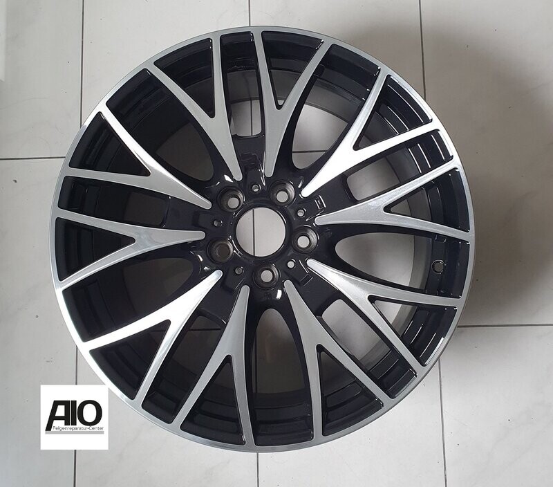LF1 Original BMW Felge 36116796262 - Styling 404 V-Speichen-Design Schwarz HGG
 - 3er Typ F30 F31 / 4er Typ F32 F33 F36