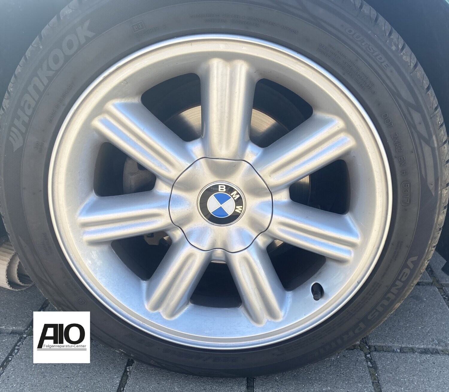 LF1 Original BMW Felge 36112294018 - 7-Speichen-Design Silber - Z1 Roadster Typ E30/Z