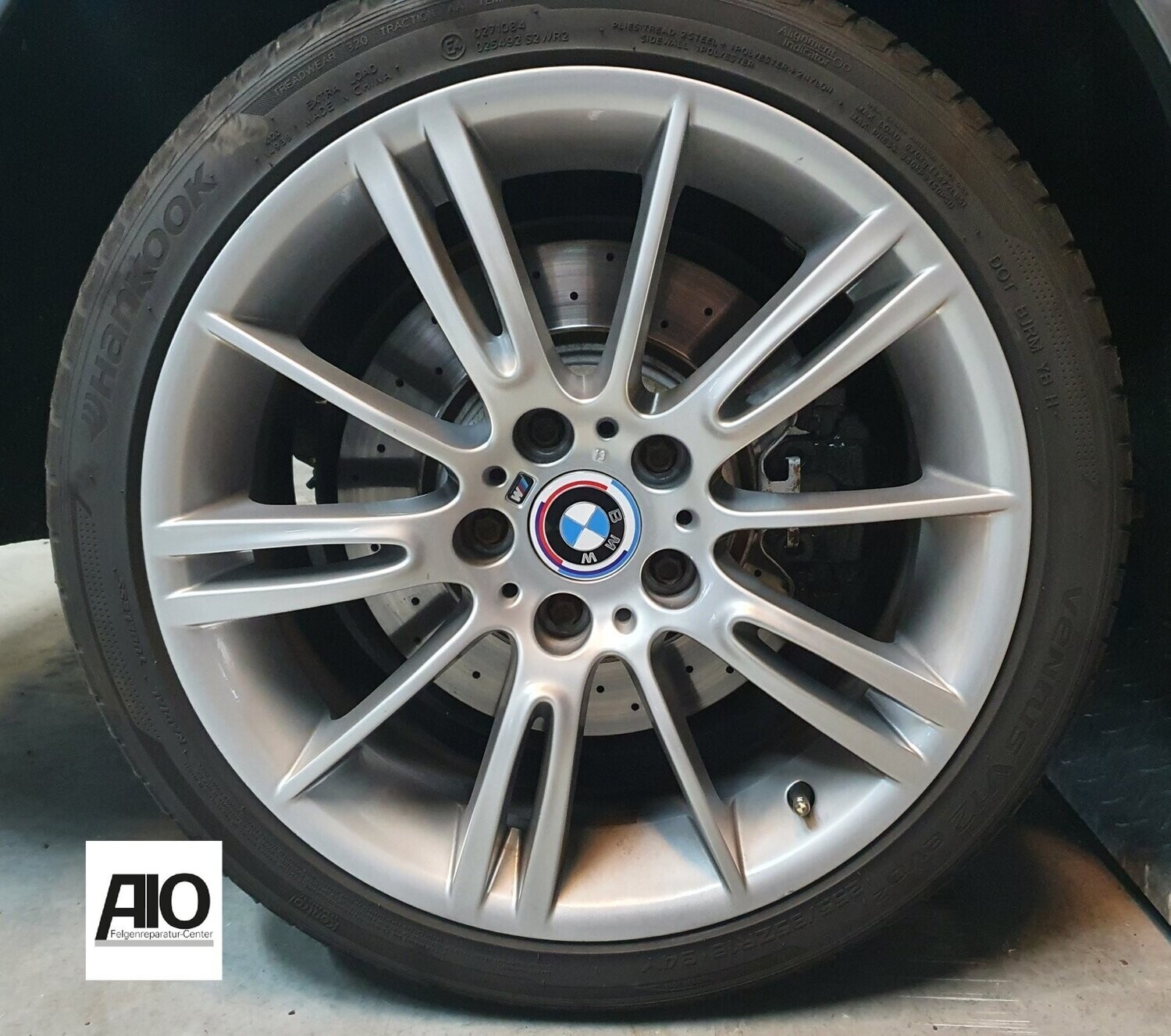 LF1 Original BMW Felge 36118036933 - Sternspeiche M193 Silber VA - 3er E90 / E91 von 2005-2013