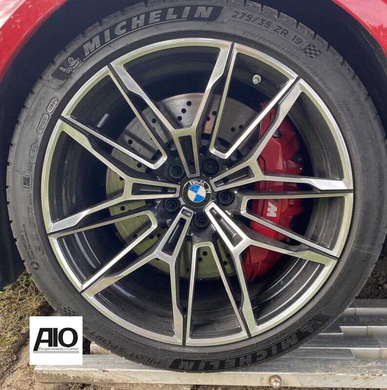 LF1 Original BMW Felge 8093832 - Styling 825M Sternspeiche Schwarz HGG - M3 Typ G80 ab 2021-