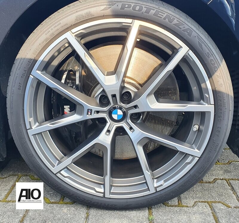 LF1 Original BMW Felge 36118072023 - 728M Y Speiche Grau HGG VA
- 8er Cabrio Typ G14 / 8er Coupe Typ G15 / 8er Gran Coupe Typ G16