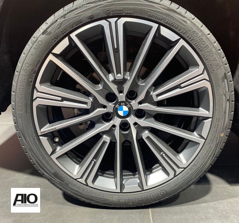LF1 Original BMW Felge 6898042 - Styling 869 Individual Vielspeiche Grau HGG - X1 Typ  U11 ab 2022-