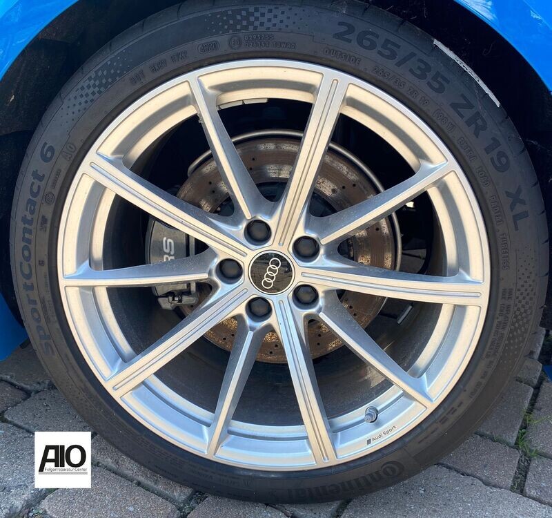 LF1 Original Audi Felge 8W0601025CP
 - 10 Speichen Design Silber - RS5 Typ F5 8W / RS4 Typ B9 8W  ab 2017-