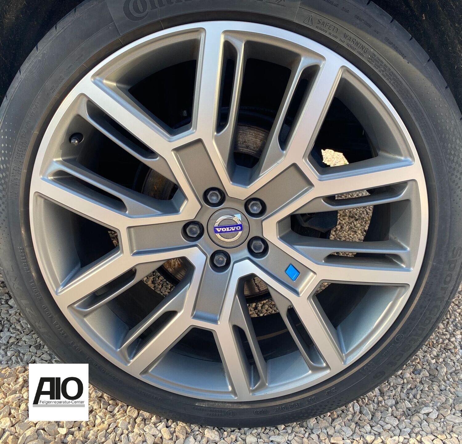 LF1 Original Volvo Felge 31408013 - Polestar Performance Y-Speiche Grau HGG - XC60 von 2008-2017