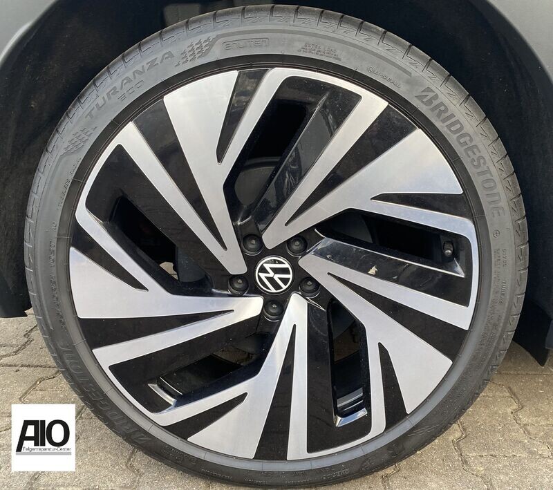 LF1 Original VW Felge 11A601025K – NARVIK Turbinendesign Schwarz HGG HA –  ID.4 Typ E2 2020 -