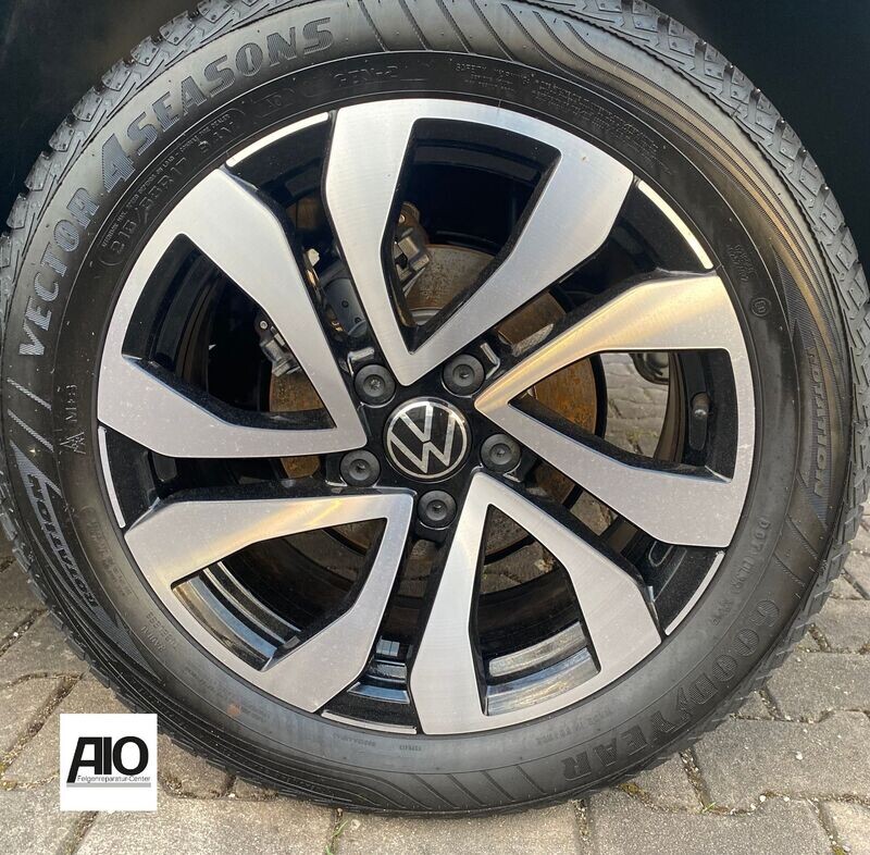 LF1 Original VW Felge 5H0601025AC - GALWAY 5-V-Speiche Schwarz  HGG – Golf 8 Typ CD ab 2019
