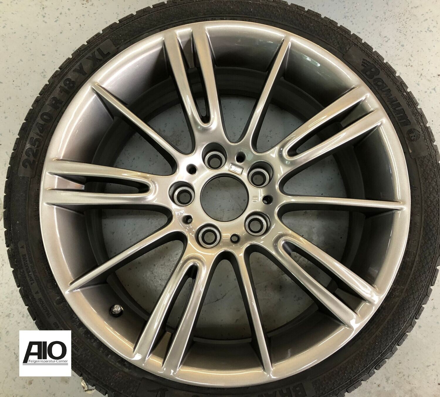 LF1 Original BMW Felge 36117843841 - Sternspeiche 193 M Grau - 3er E90 / E91 von 2005-2013