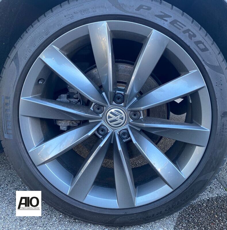 LF1-D Original VW Felge 3G8601025G - Chennai Adamantium V-Speiche Grau - Arteon