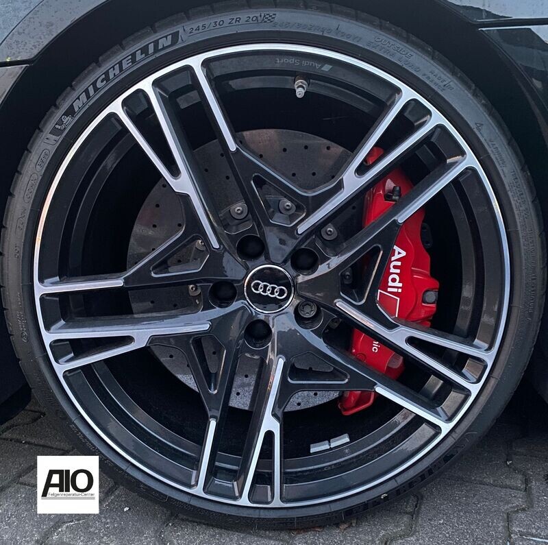 LF1 Original Audi Felge 4S0601025AF
 - 5 Doppelspeichen Dynamik HGG Grau - R8 Typ 4S ab 2015-