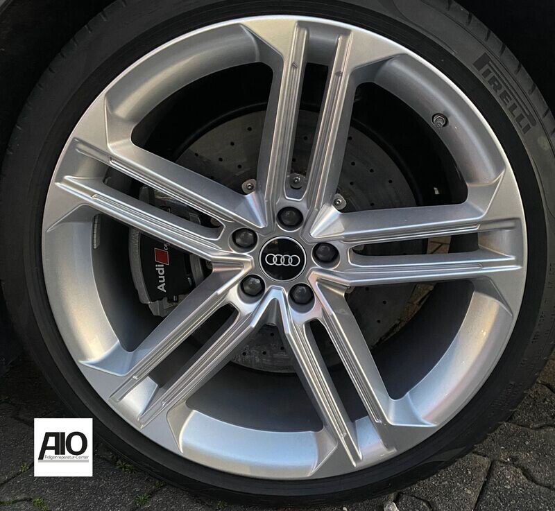 LF1 Original Audi Felge 4N0601025F - 5-Parallelspeichen Design Silber - A8/S8 Typ 4N/D5 ab 2017 -