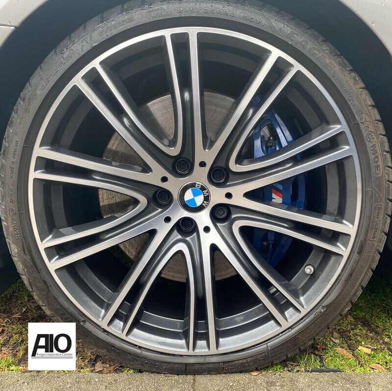 LF1 Original BMW Felge 8053501 - 759i Vielspeiche Grau HGG VA - 5er Typ G30 G31 ab 2017-