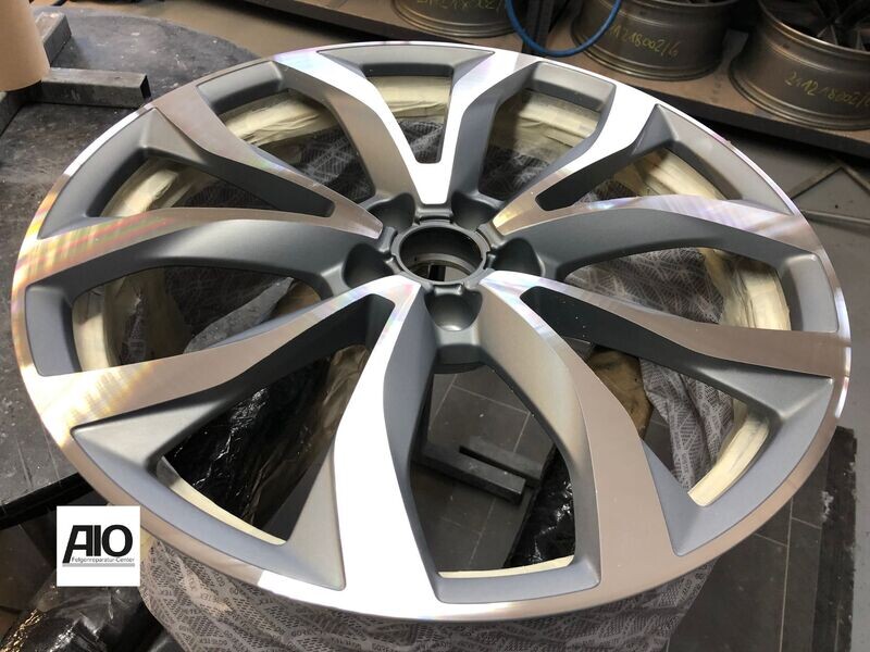 LF1 Original Audi Felge  4G0601025G - 10 Speichen V Design Grau HGG - A6 Typ C7 4G 2010-2018