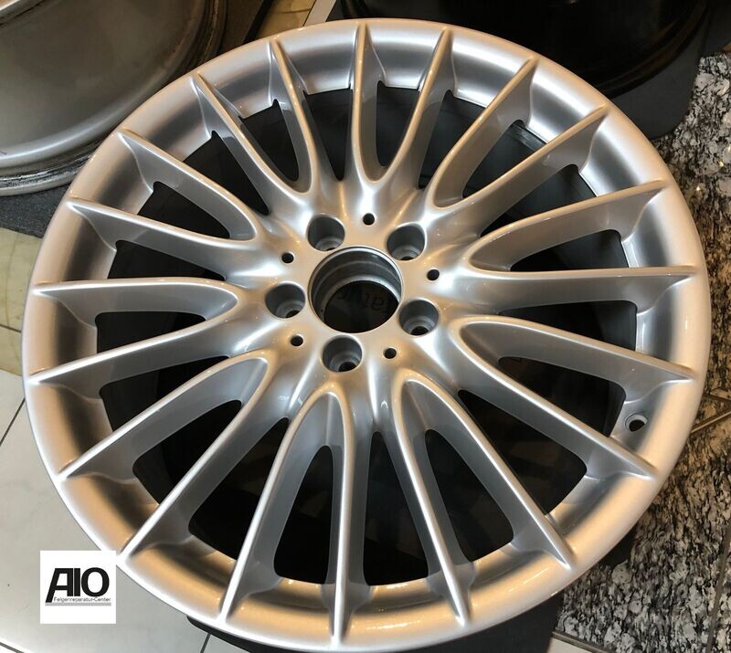 LF1 Original Mercedes Alufelge A2214015602 – Vielspeichen Rad Silber – S-Klasse W221 / CL-Klasse C216