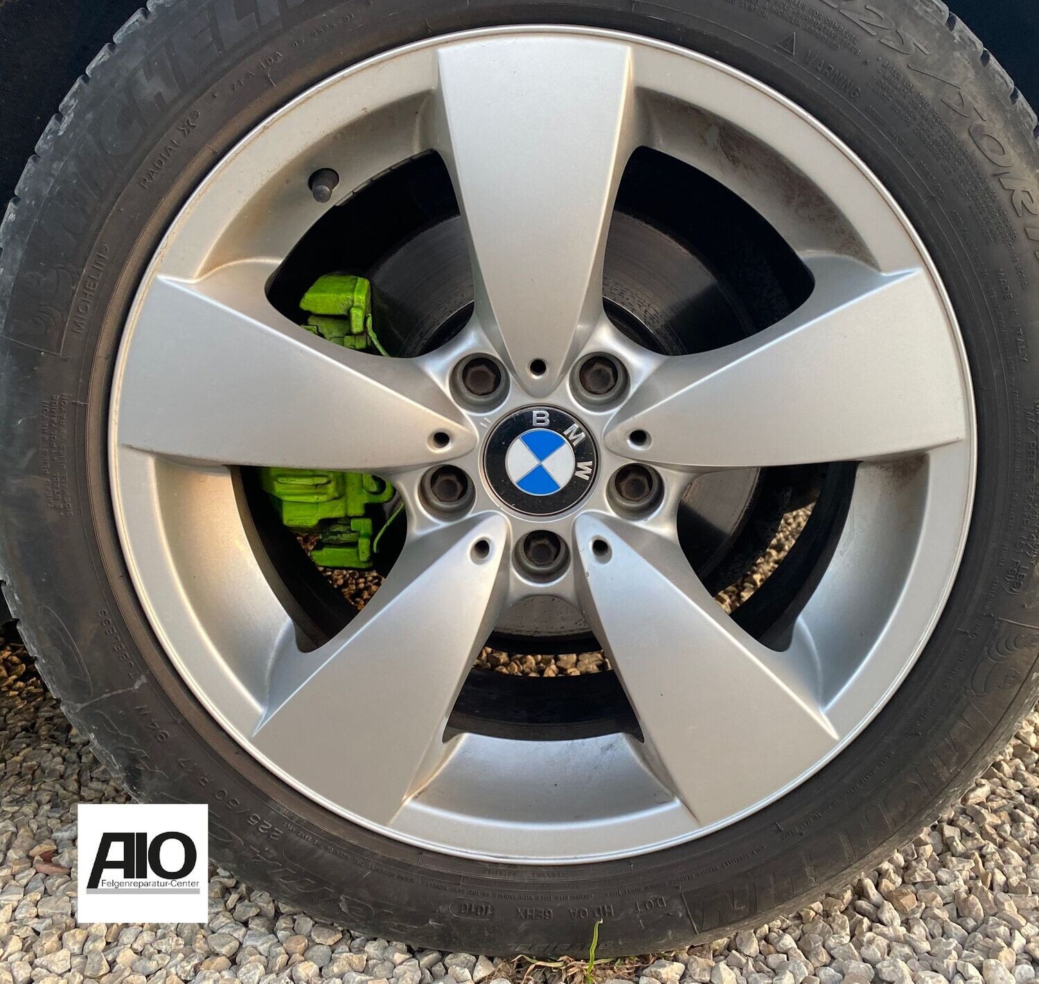 LF1 Original BMW Felge 6776777
 - Sternspeiche 138 Silber - 5er Typ E60 / 5er Typ E61