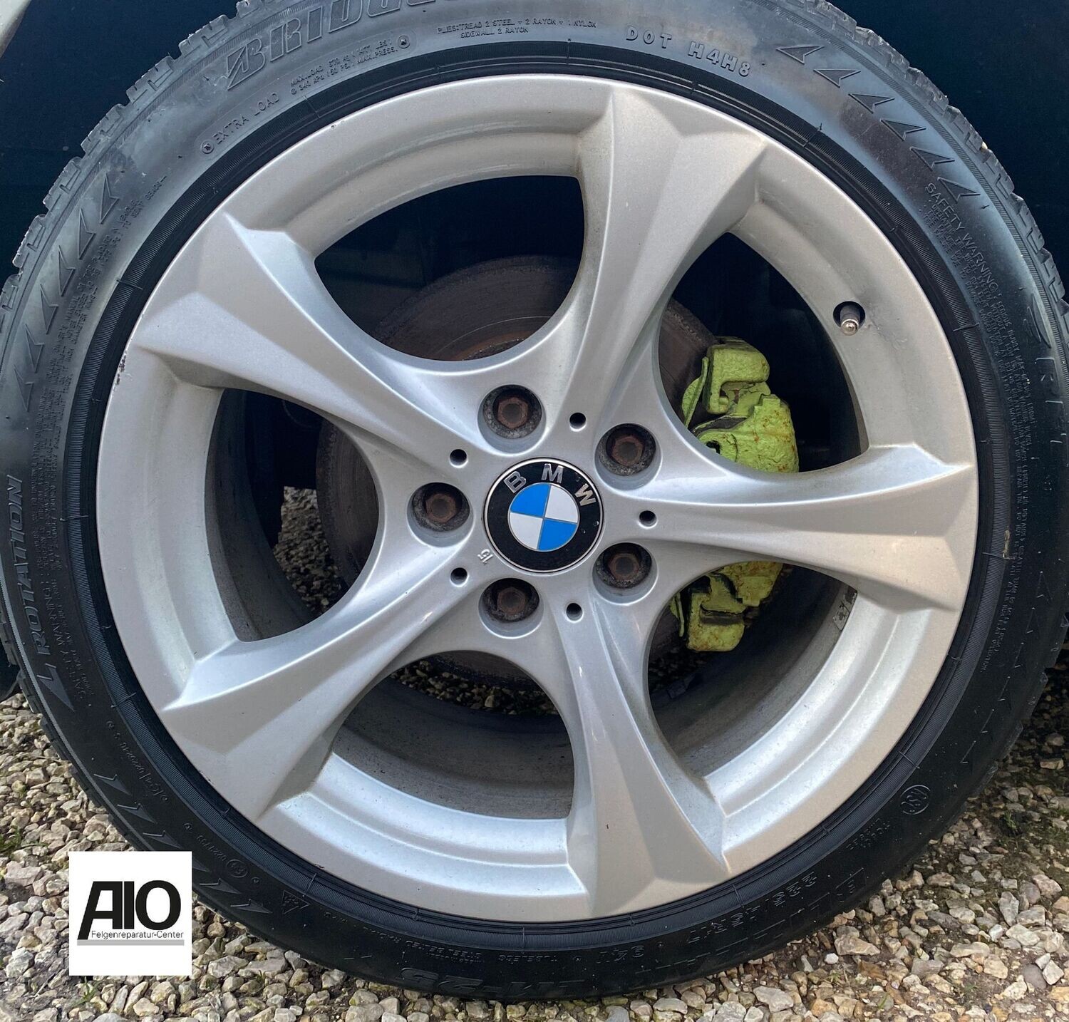 LF1 Original BMW Felge 6782908 - Sternspeiche 276 Silber HA - 1er 5-türer Typ F20