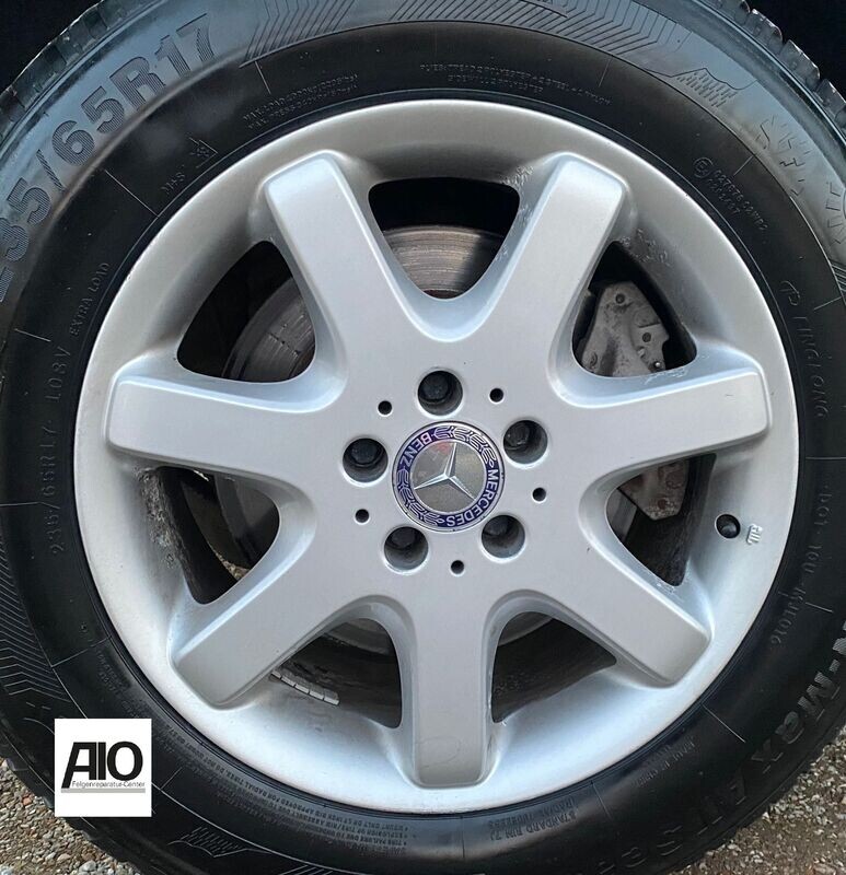 LF1 Original Mercedes Benz Felge A1704010302 – 7-Speichen-Rad Silber HA – SLK SLC Klasse R170 (1996-2004)