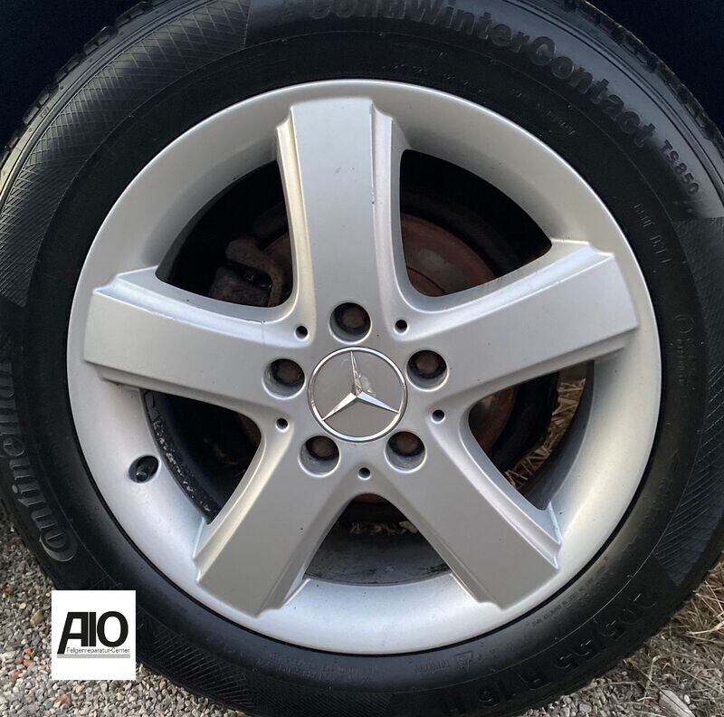 LF1-D Original Mercedes Benz Felge A1694010302 – 5- Speichen Design Silber – A-Klasse W169 / B-Klasse W245
