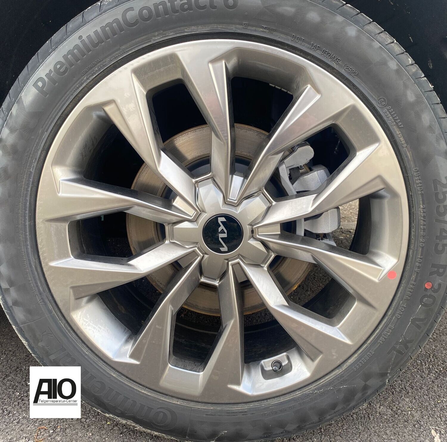 LF1 Original KIA Felge 52910-R5470 - 5-Doppelspeichen-Design - 3 Schicht Lack mit Lasur - Sorento IV MQ4 2021-