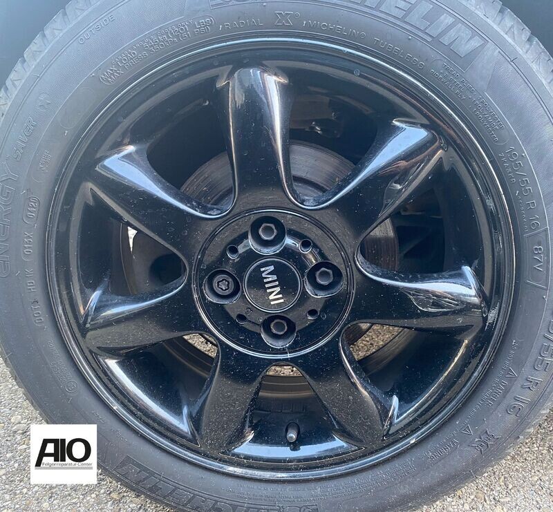 LF1-D Original Mini Felge 36116856059 - 528 Bridge Spoke Schwarz – F54