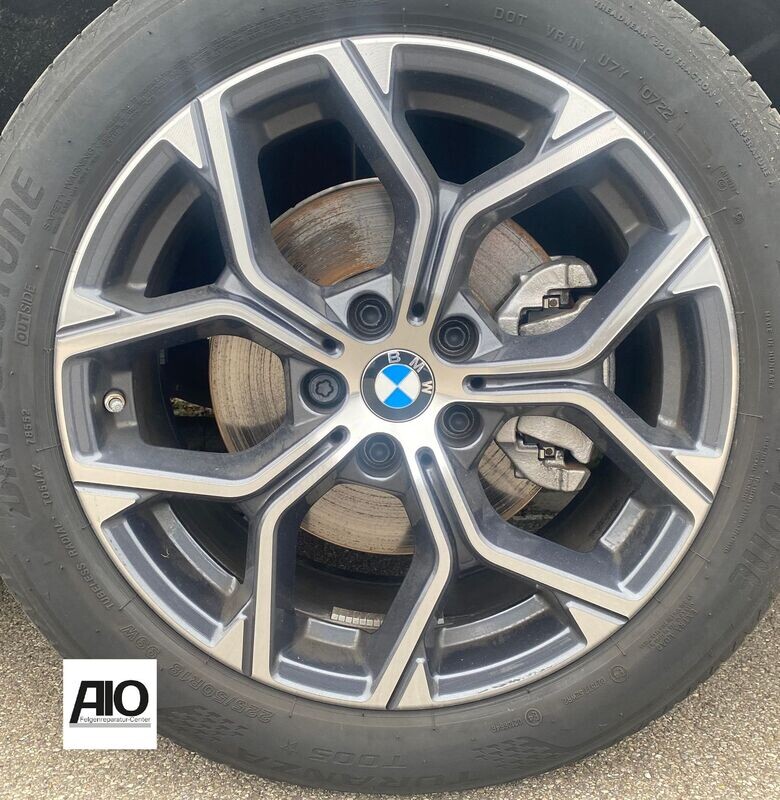 LF1 Original BMW Felge 6883002 - 579 Y-Doppelspeiche Grau HGG - X1 Typ F48 / X2 Typ F39