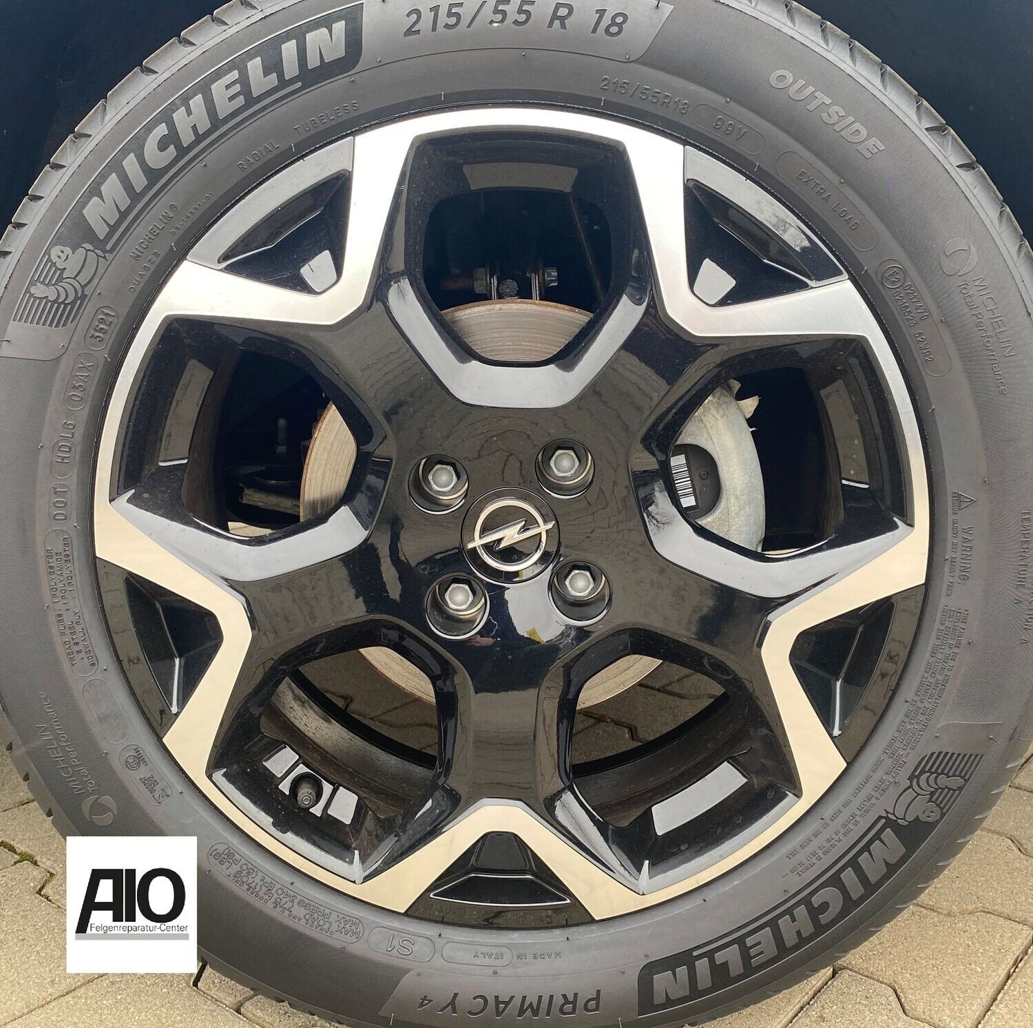 LF1 + LACK Original Opel 672044871 - 5-Y-Speiche Schwarz HGG - Crossland ab 2017- LF1 + LACK Original Opel 672044871 - 5-Y-Speiche Schwarz HGG - Crossland ab 2017-