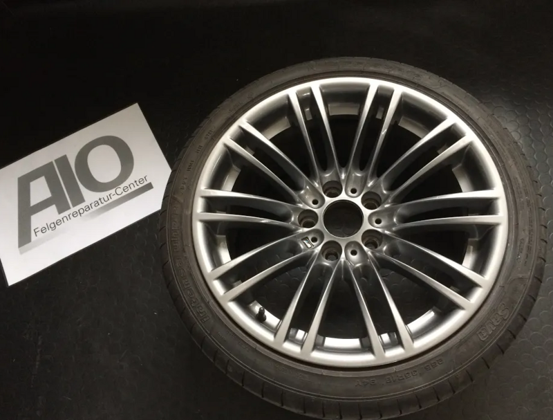 LF1-D Original BMW Felge - 2283551 - 219M Doppelspeiche Grau HA - 3er M3 - E90 / E91 / M3 - E92 / E93